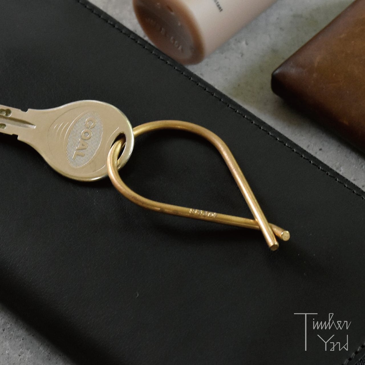 キーリング / ブラス / 真鍮 / 北欧雑貨 / キーホルダー / MOEBE