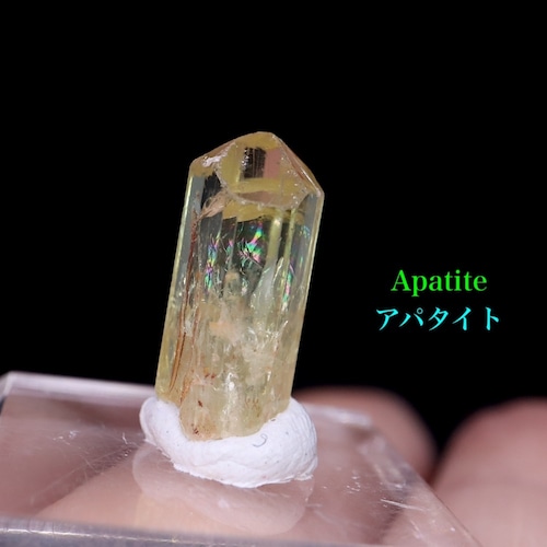 アパタイト 弗素燐灰石 1,4g AP089 鉱物 標本 原石 天然石 パワーストーン