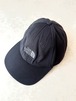 90s-00s THE NORTH FACE ノースフェイス コットン 6パネル キャップ ブラック