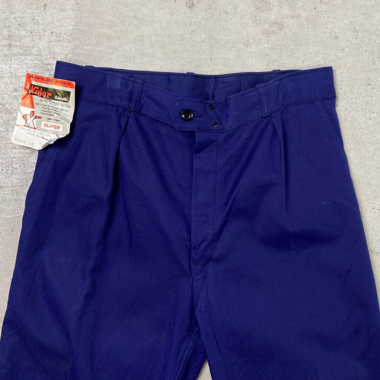 60's フレンチワークパンツ KIDUR Euro Vintage 白 60's フレンチ