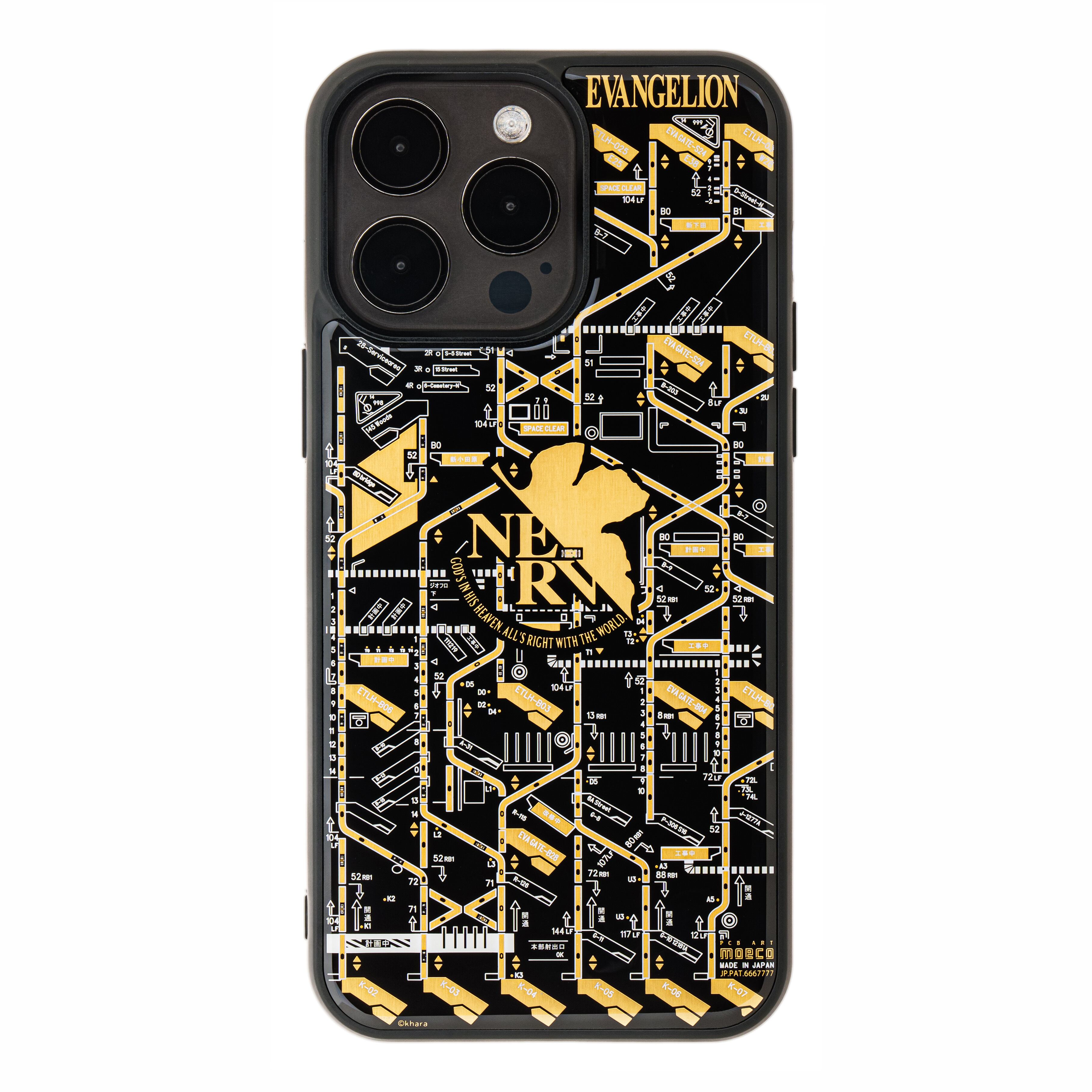 エヴァンゲリオン NERV 基盤アート iPhoneSE2 /8 / 7ケース e5dd7b904e19381108d3a82449fdfe