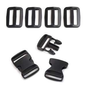 【特価処分】2個入 サイドリリース プラスチックバックル (32mm 両引)