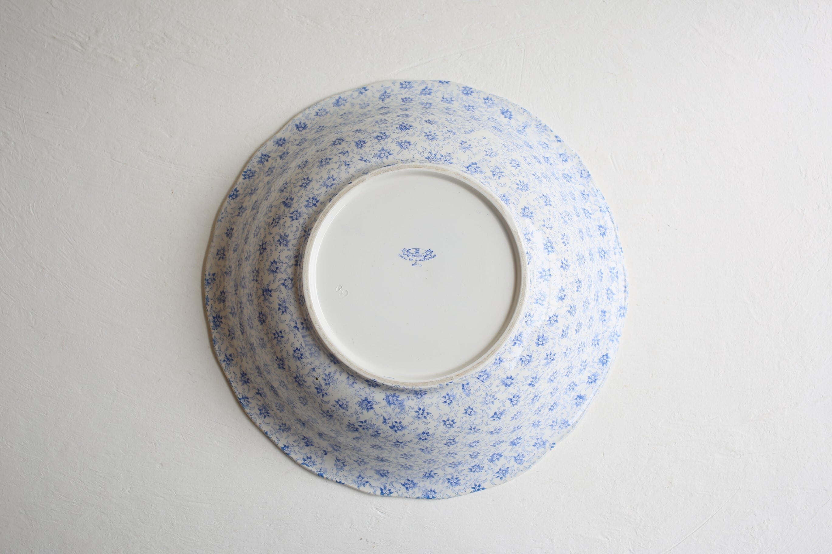 フランス アンティーク クレイユモントロー Creil et Montereau ピシェ