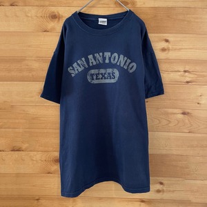 【FRUIT OF THE LOOM】Tシャツ サンアントニオ SUN ANTONIO アーチロゴ XL US古着 アメリカ古着