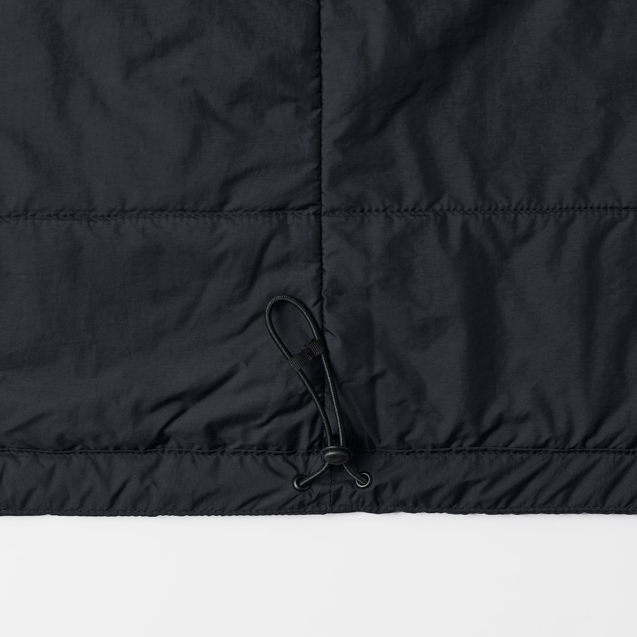 PADDED NYLON COACH JACKET (BLACK) | ENNOY