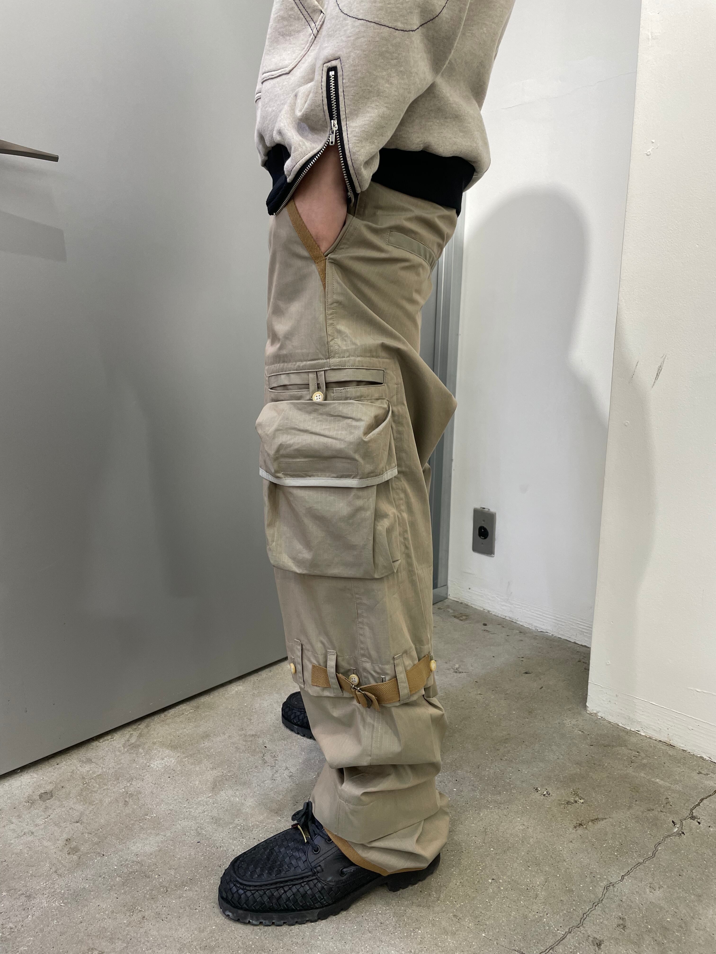 JIAN YE 23SS DIVISION PANTS (Khaki) - ワークパンツ