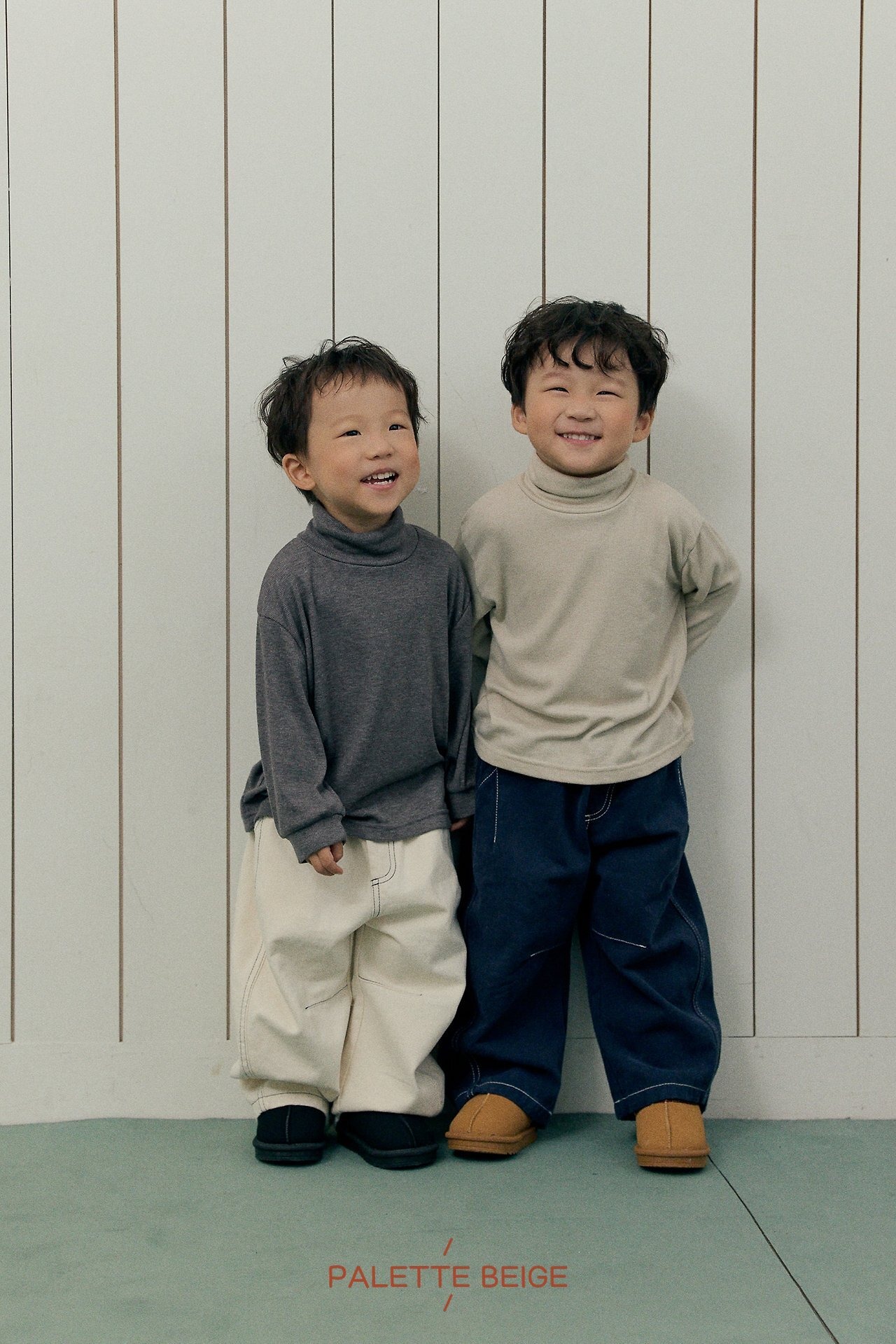 the beige［取寄］loose tutle neck tee 26winter