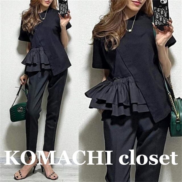 【送料無料】 トップス フリルトップス 黒 白 半袖 韓国 レディース オルチャン トップス Tシャツ カットソー 白シャツ 白トップス 袖あり ラウンドネック ストレート かわいい 大人可愛い きれいめ シンプル 大人 上品 おしゃれ お洒落 大人可愛い 大人女子 こなれ感 キュート 主役級 存在感 抜け感 無地 夏 10代 20代 30代 オフィス ビジネス OL 通勤 通学 デート 公園 女子会 お泊まり 休日 運動 イベント リゾート 旅行 着回し 普段使い 重ね着