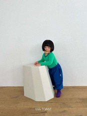 【取寄】EGG TOAST ｜サークルTシャツ｜秋服｜韓国子供服｜26/AT