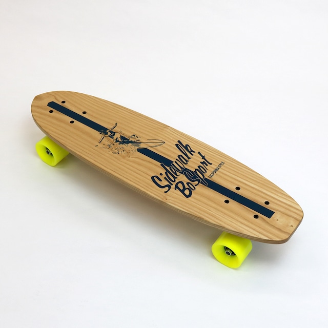 BO SPORT "Sidewalk Surfing" Skateboard (Natural)