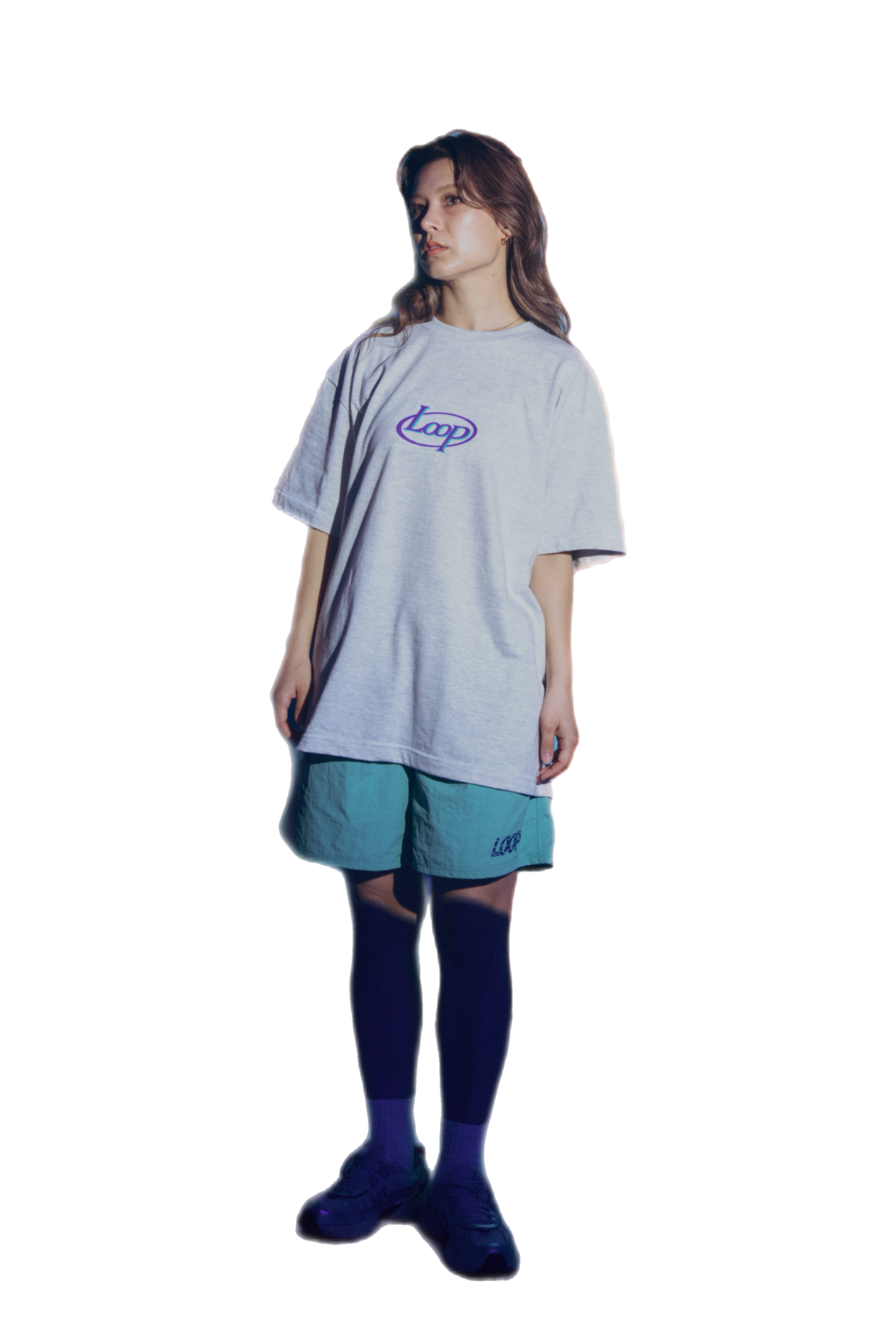 SAZANAMI SHORTS TURQUOISE