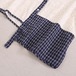 2色/レース刺繍チェックアシメベスト ・12166