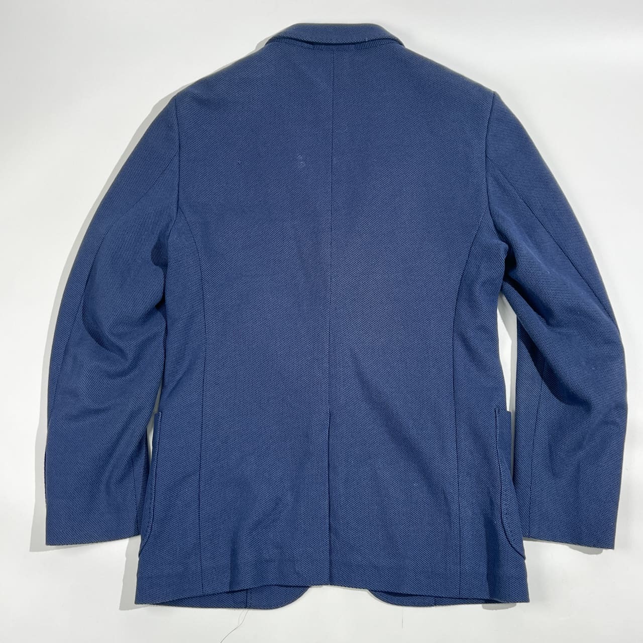 UNITED ARROWS GREEN LABEL RELAXING グリーンレーベルリラクシング ECOPET メッシュ テーラードジャケット 48/ネイビーブルー系 メンズ 春夏