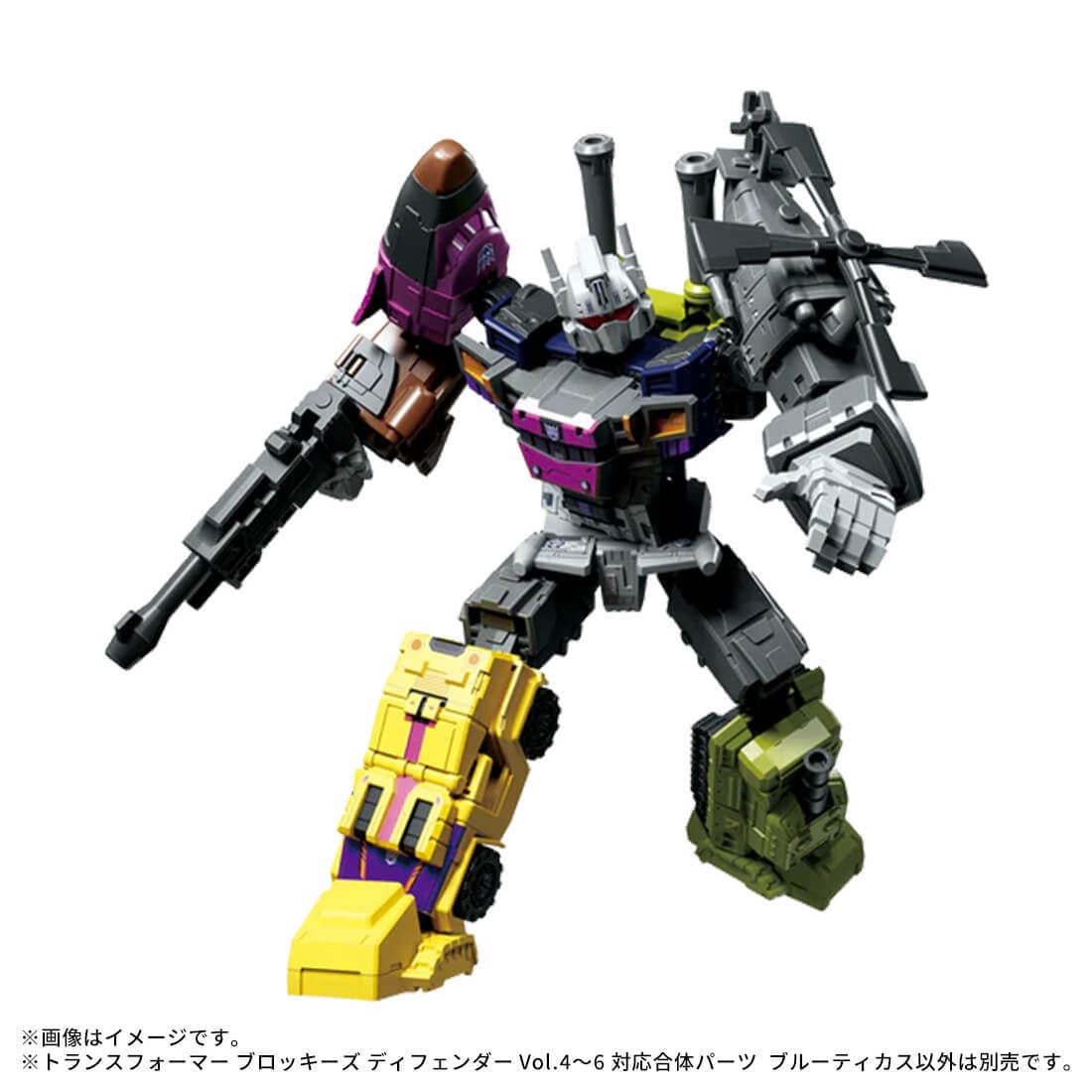 合体ユニットのみ】Blokees Transformers Defender Version Bruticus