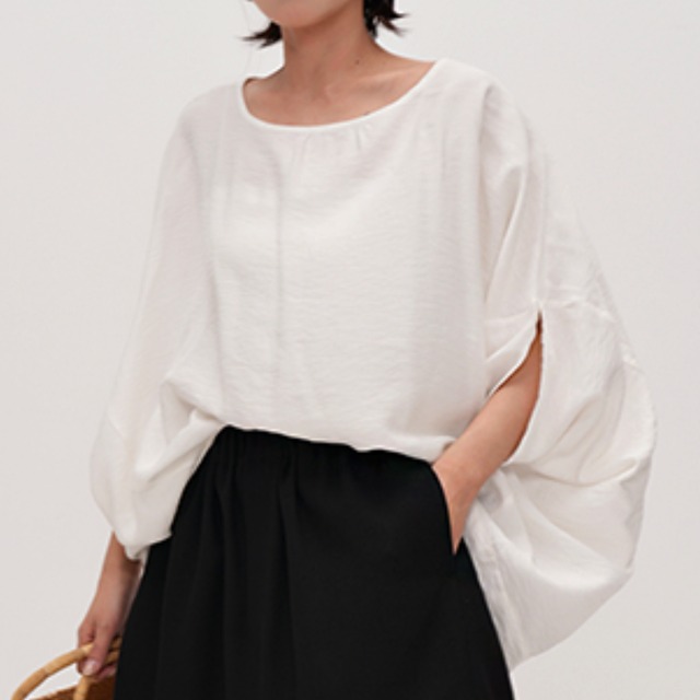 リラックスフィットドルマンスリーブプルオーバー　PO3393