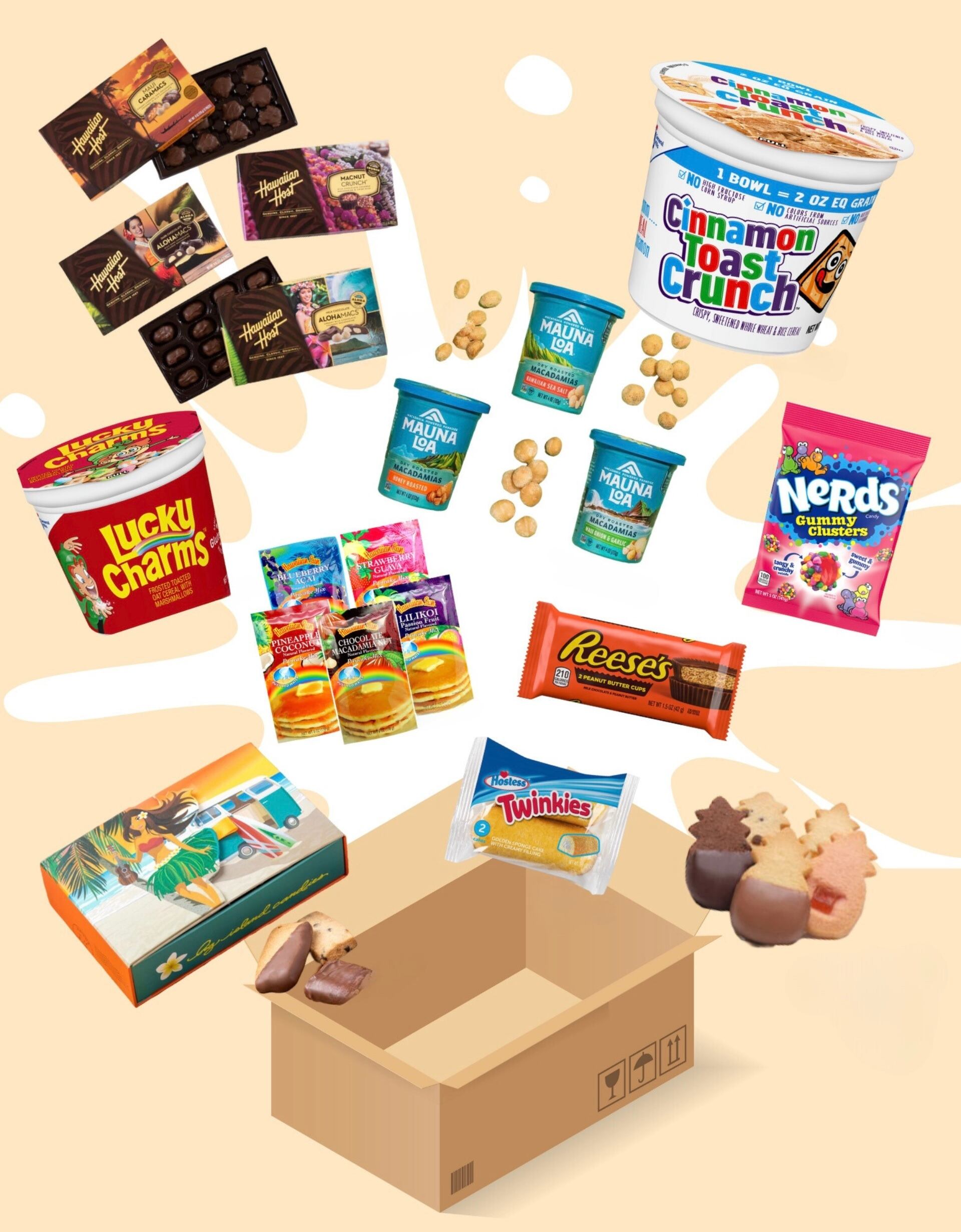 アメリカお菓子の定期販売Aloha Box】3ヶ月コース | hawaiiloco