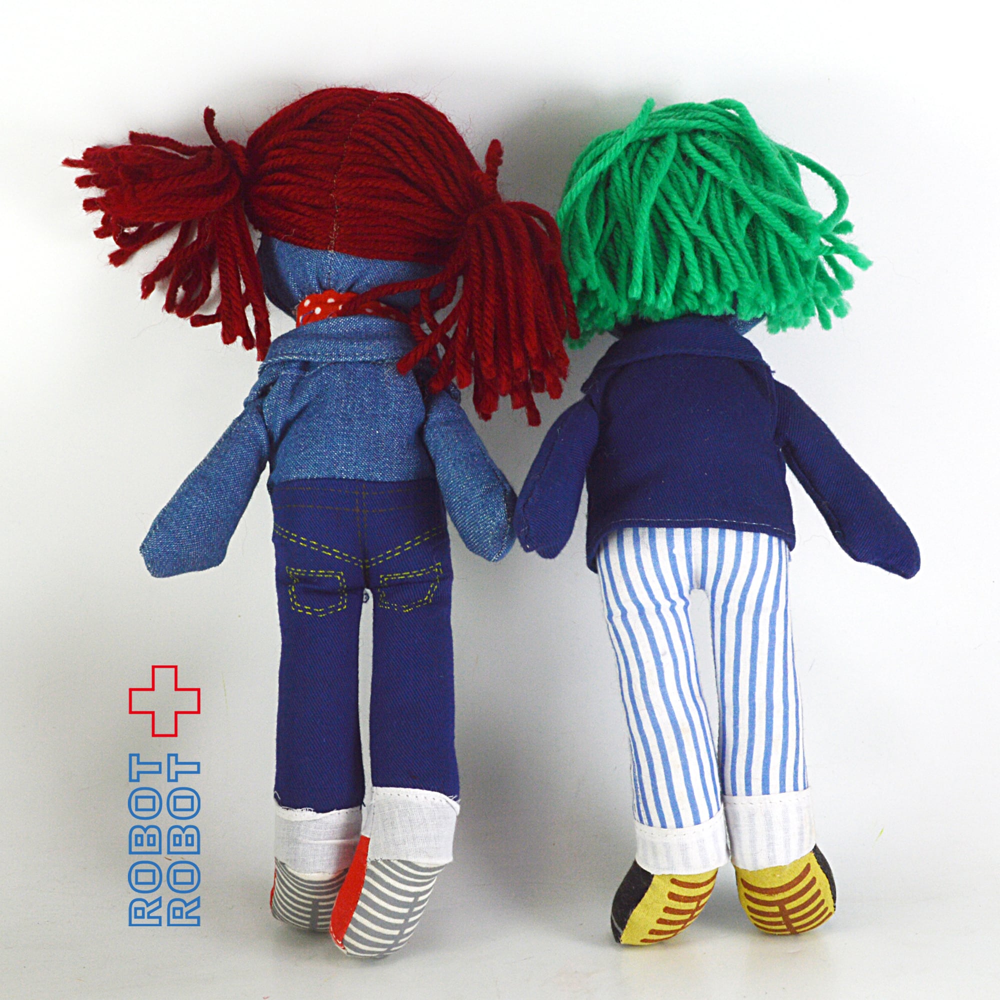 バンピー デニム ラグドール 人形 箱入 ペア | ROBOTROBOT