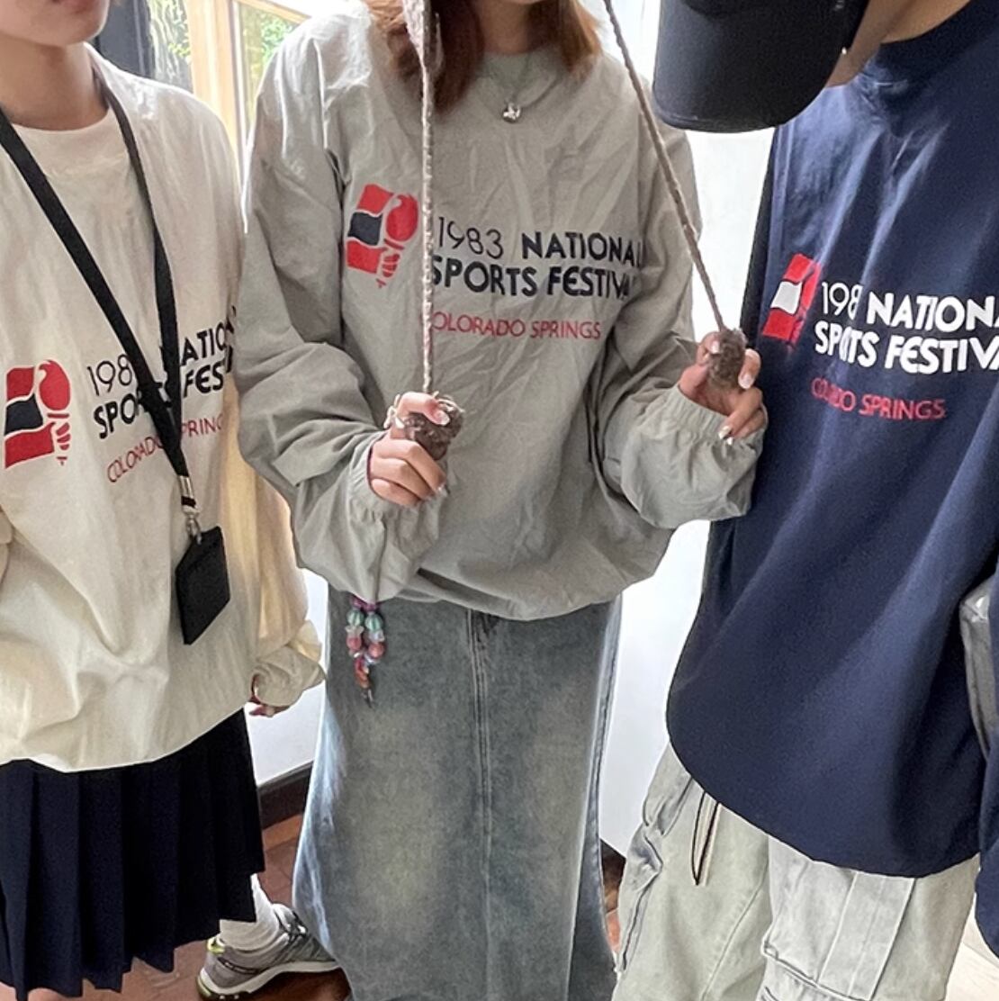 【plus size/men's】ロングスリーブナイロントップス_LN02377