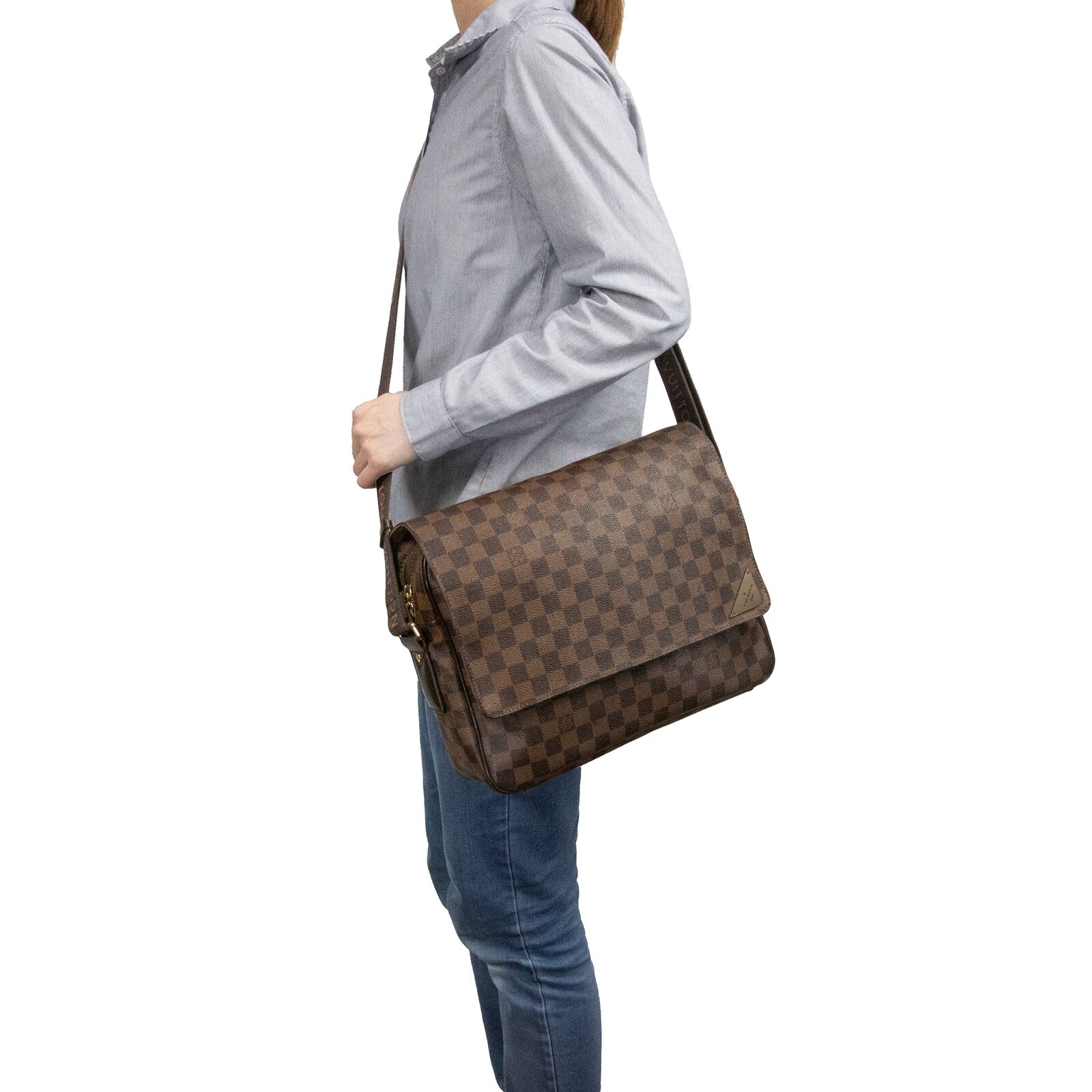 本物 ヴィトン メッセンジャーバッグ メンズ シェルトンMM ダミエ 茶色 本物 送料無料 ヴィトン ショルダーバッグ メッセンジャーバッグ