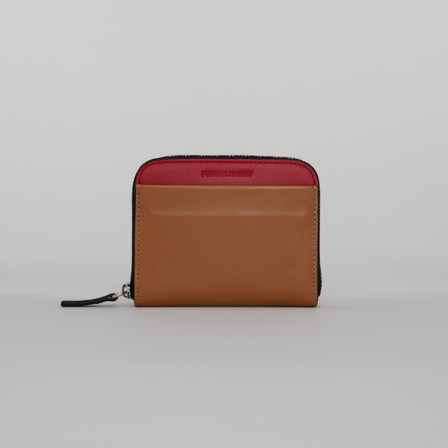 PIERRE HARDY　GINZA COIN PURSE　TAN RED BLACK