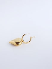 ハートフープピアス/ 023031