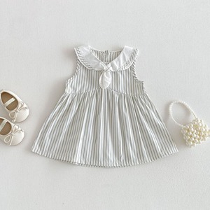 【BABY&KID】夏新作　ストライプワンピース