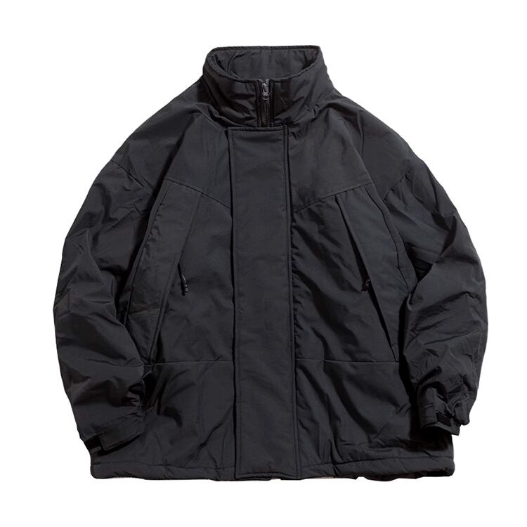 ★STAND-UP COLLAR WORKWEAR COTTON JACKET　　　A0844