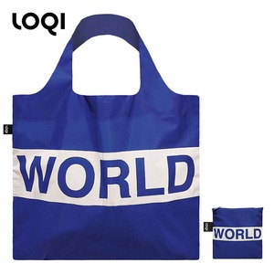 ローキー エコバッグ トート マザーズバッグ メンズ レディース LOQI アート 手提げ 買い物袋 折りたたみ 収納 ポーチ MM-WS-R