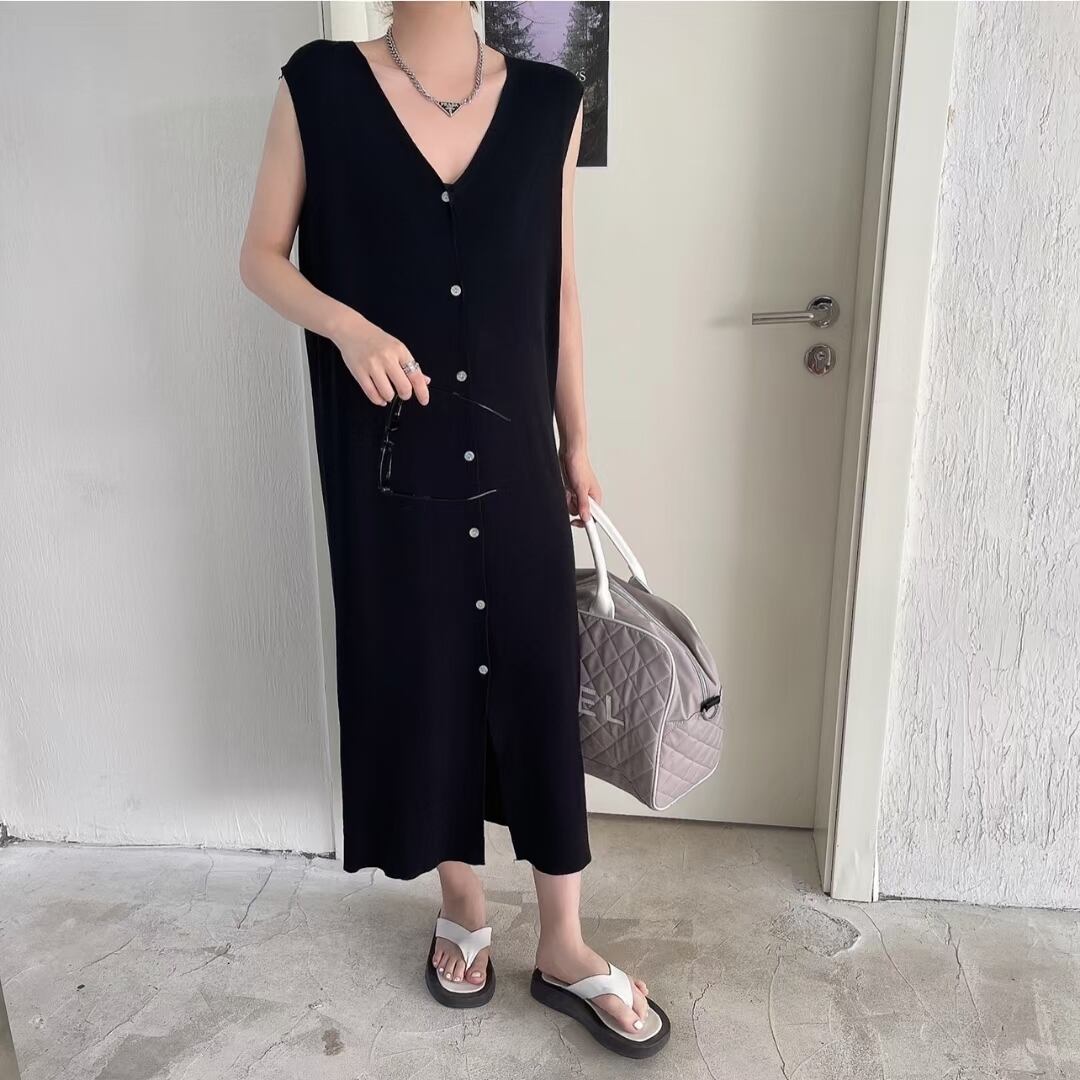 Vネックタンクワンピ　AJ1050-1933