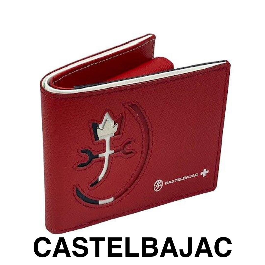 特売特典付 カステルバジャック 二つ折り財布 レグレ メンズ 035611 01