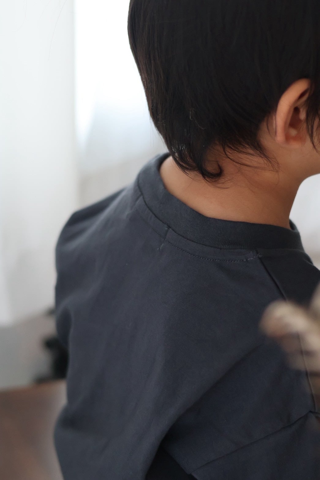 【即納/送料無料】Number Tee for / charcoal