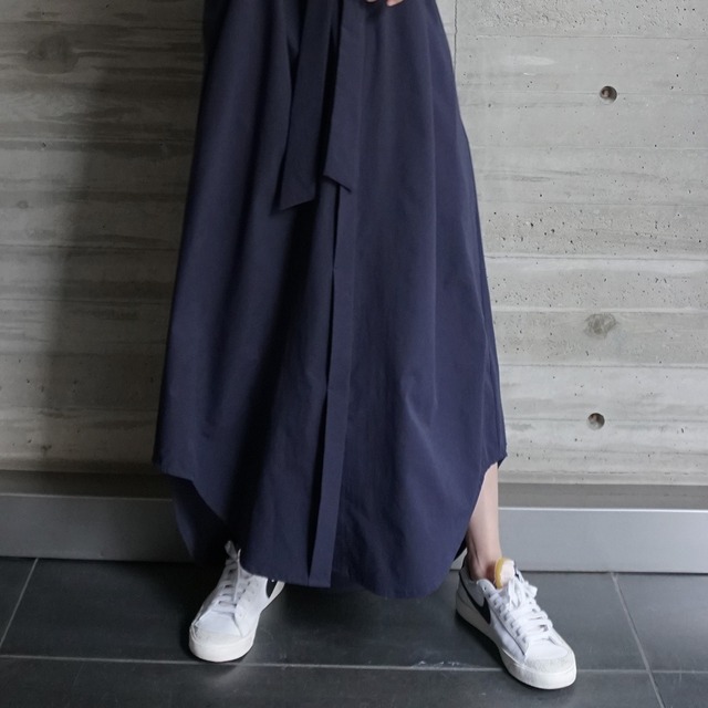 オーバーサイズシャツワンピ
