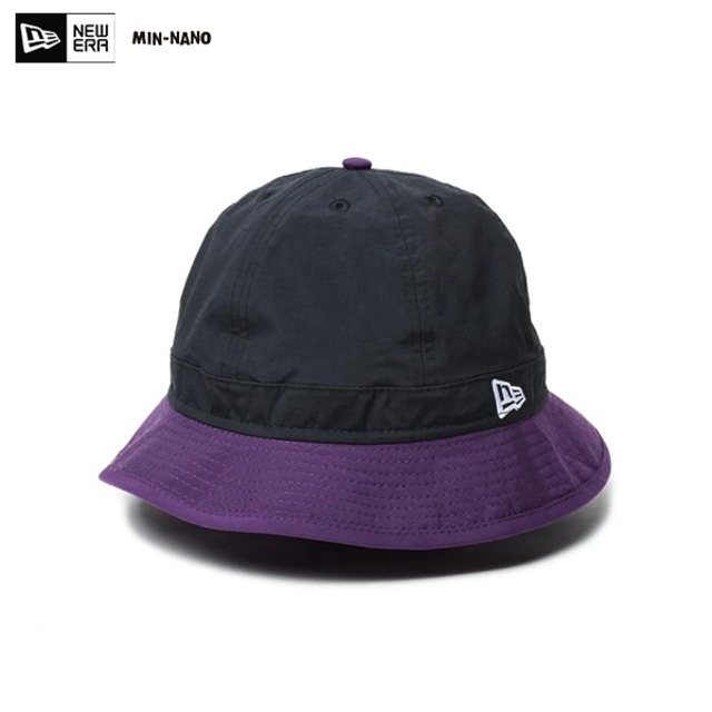 NEW ERA ニューエラ 14346915 エクスプローラー Powered by GORO NAKATSUGAWA（min-nano）ブラック パープルブリム