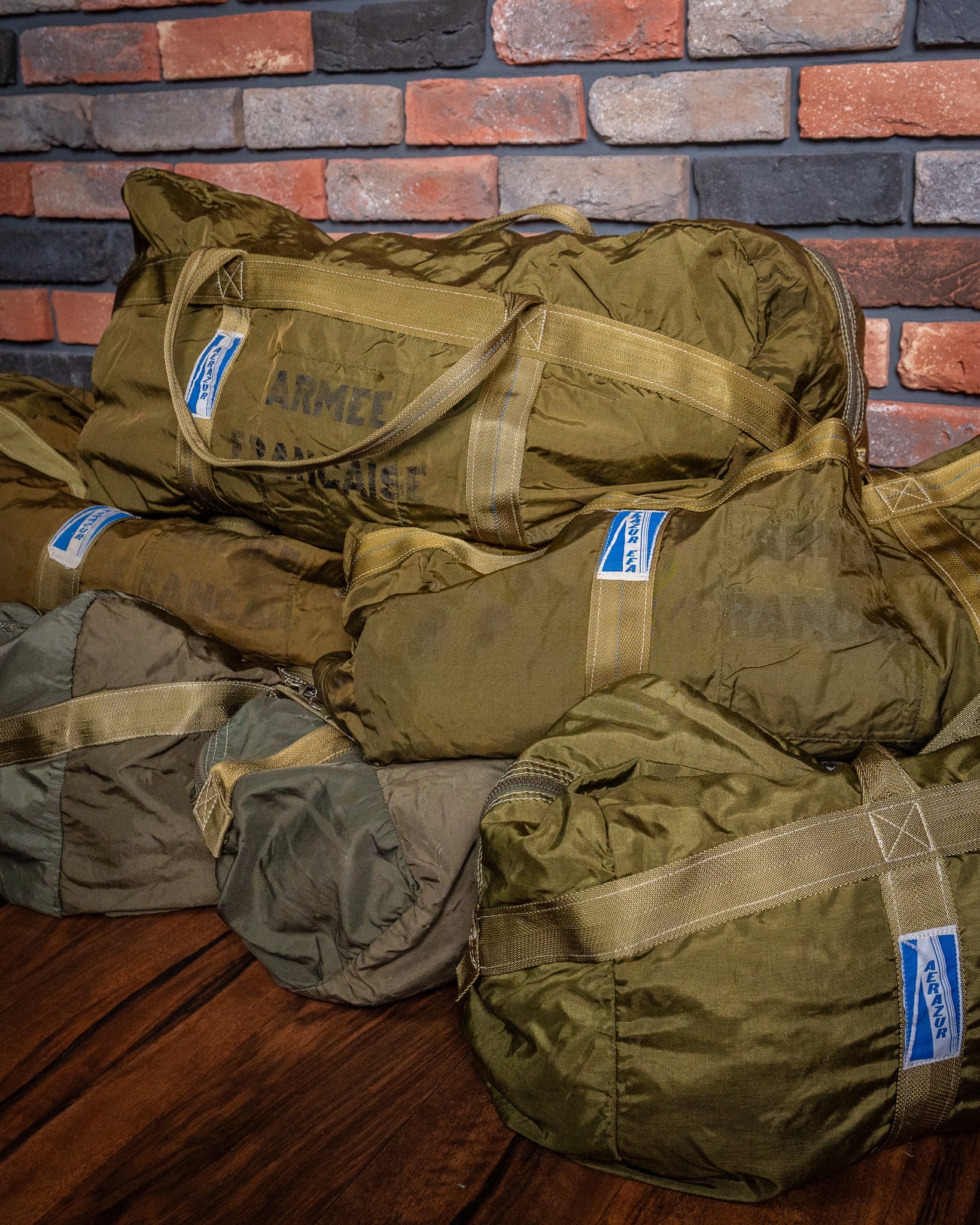 French Air Force 80-90s Paratrooper Bag 65L フランス空軍