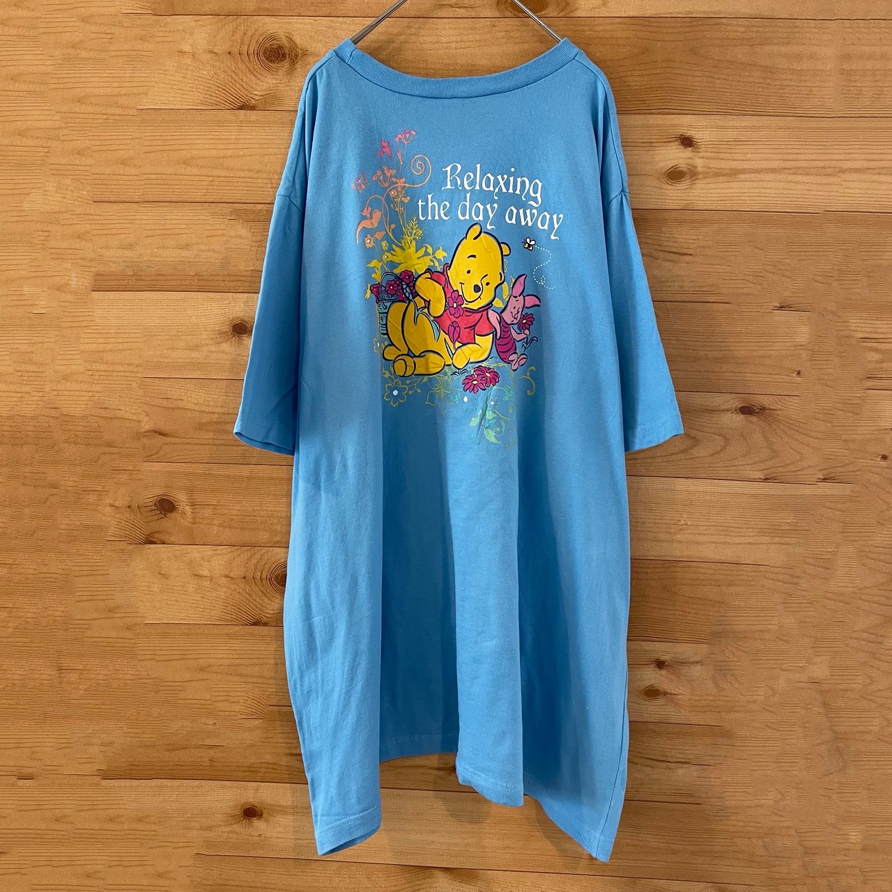 【Disney】くまのプーさんTシャツ 両面プリント 超ビッグサイズ ディズニー US古着  アメリカ古着