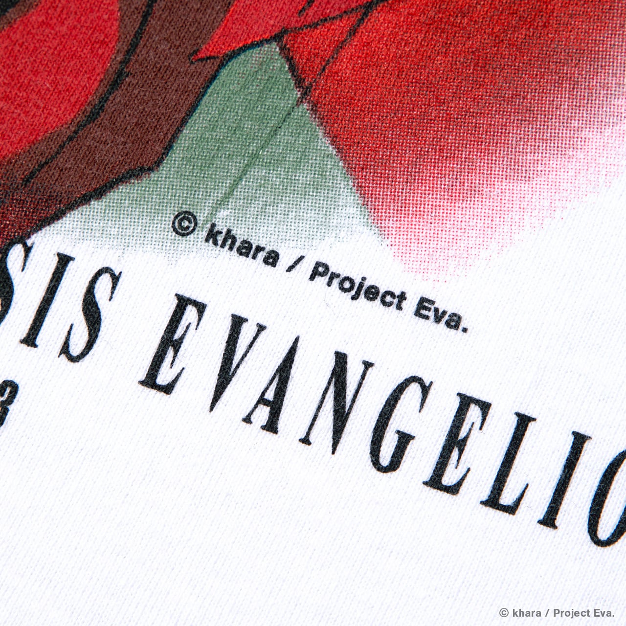 NEON GENESIS EVANGELION × GEEKS RULE SILKSCREEN PRINTING T SHIRT