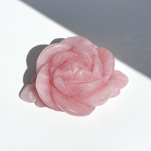 Big ローズクォーツ バラ 02◇ Rose Quartz ◇天然石・鉱物・パワーストーン・インテリア