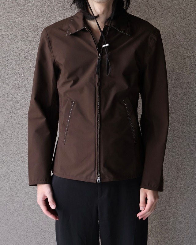 【PRADA SPORT】short length double-zip blouson