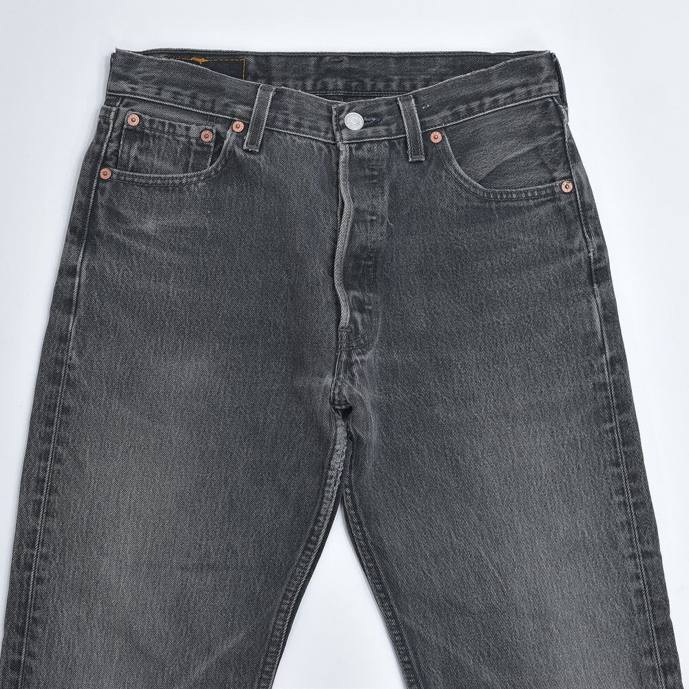 90s USA製 Levi's リーバイス 501-0660 後染め ブラックデニムパンツ