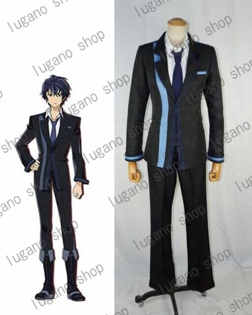 ブラック・ブレット Black Bullet ★里見蓮太郎 制服　 風　衣装＋ウイッグ　コスチューム、コスプレ 衣装　完全オーダメイドも対応可能 K4002b ブラック・ブレット Black Bullet ☆里見蓮太郎 制服 風