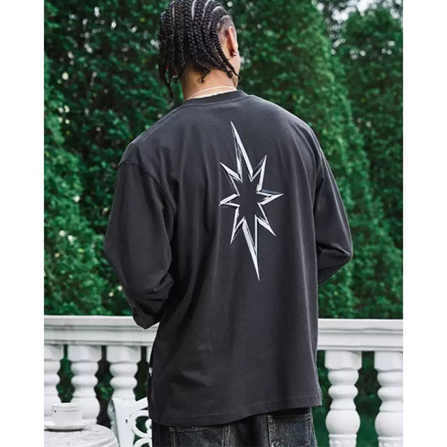 Back print design L/C Tee P030