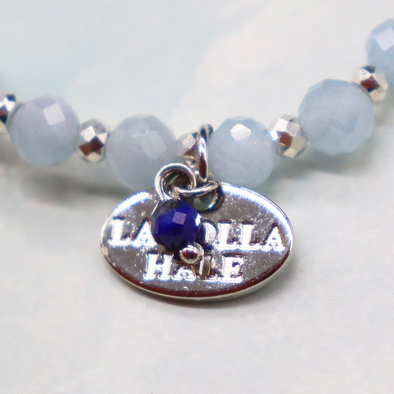 Like a Honey Candy】水紋天珠×シトリン×カイヤナイト×アクアマリン