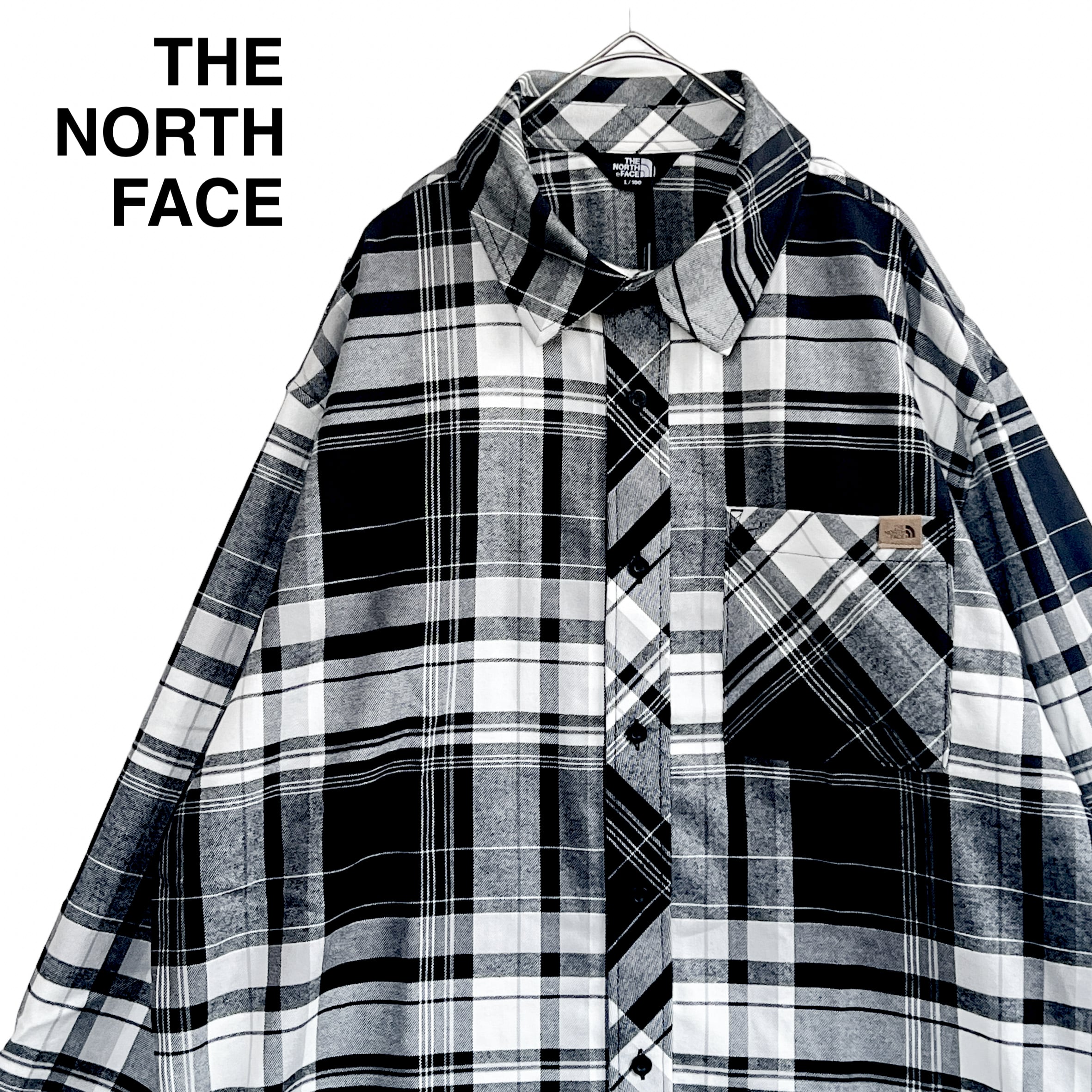 ノースフェイス the north face チェックシャツnr21604 XL