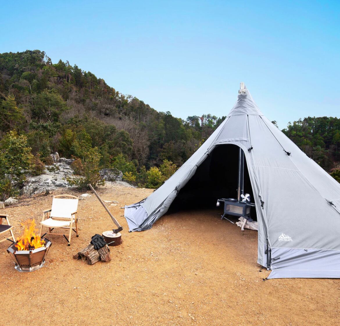 mt.SUMI StoveTent Nona T/C / ストーブテント ノナ T/C | ROCK BASE