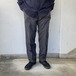 BURLAP OUTFITTER　PLEATED WORK PANT　バーラップアウトフィッター　ナイロンワークパンツ　レイヴン / ネイビー / ブラック