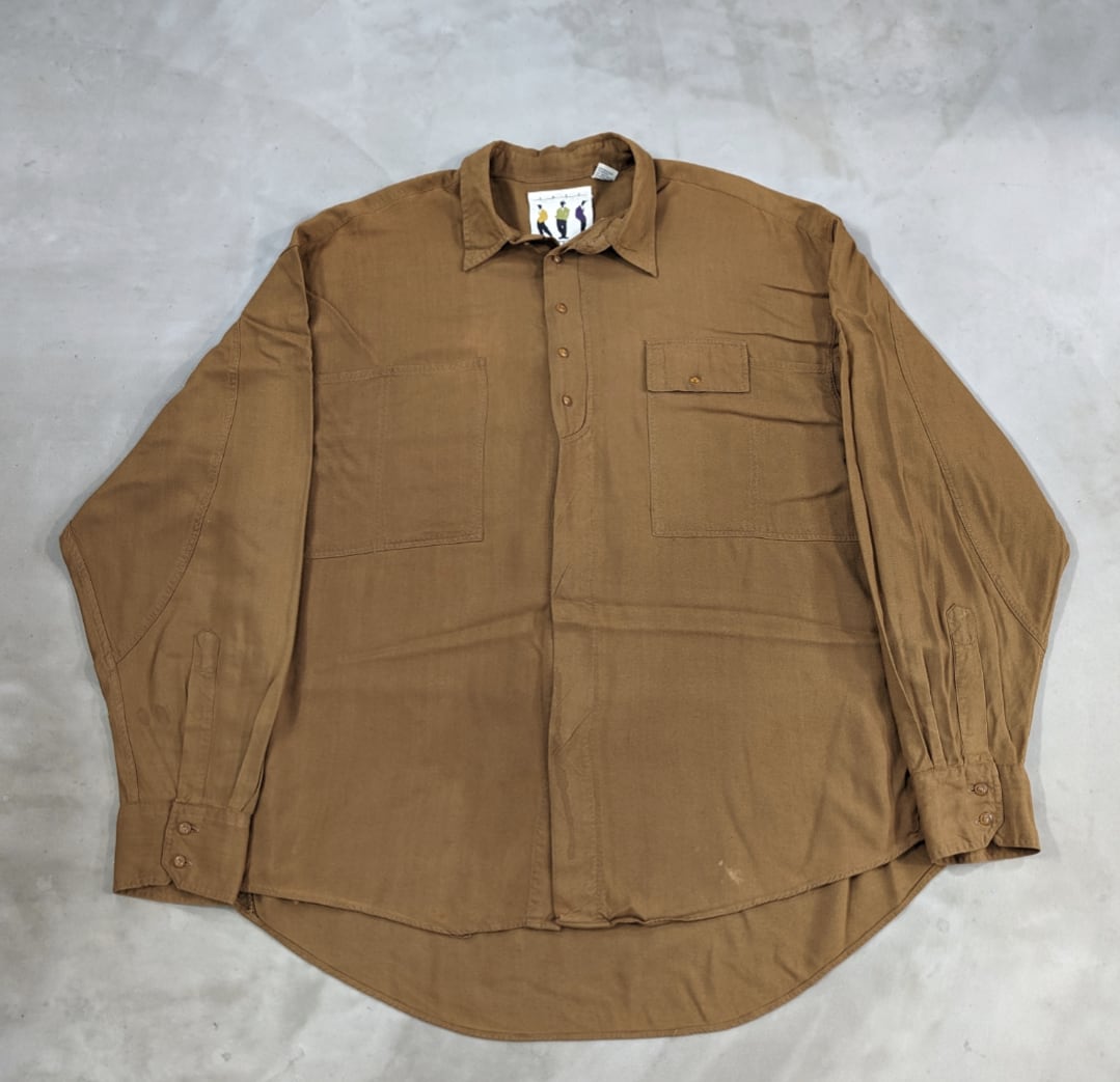 80s~ studio umen design rayon shirt 小岩店