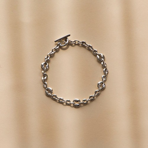 8hole bracelet  Silver