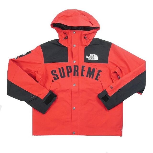 supreme north face red Sサイズ