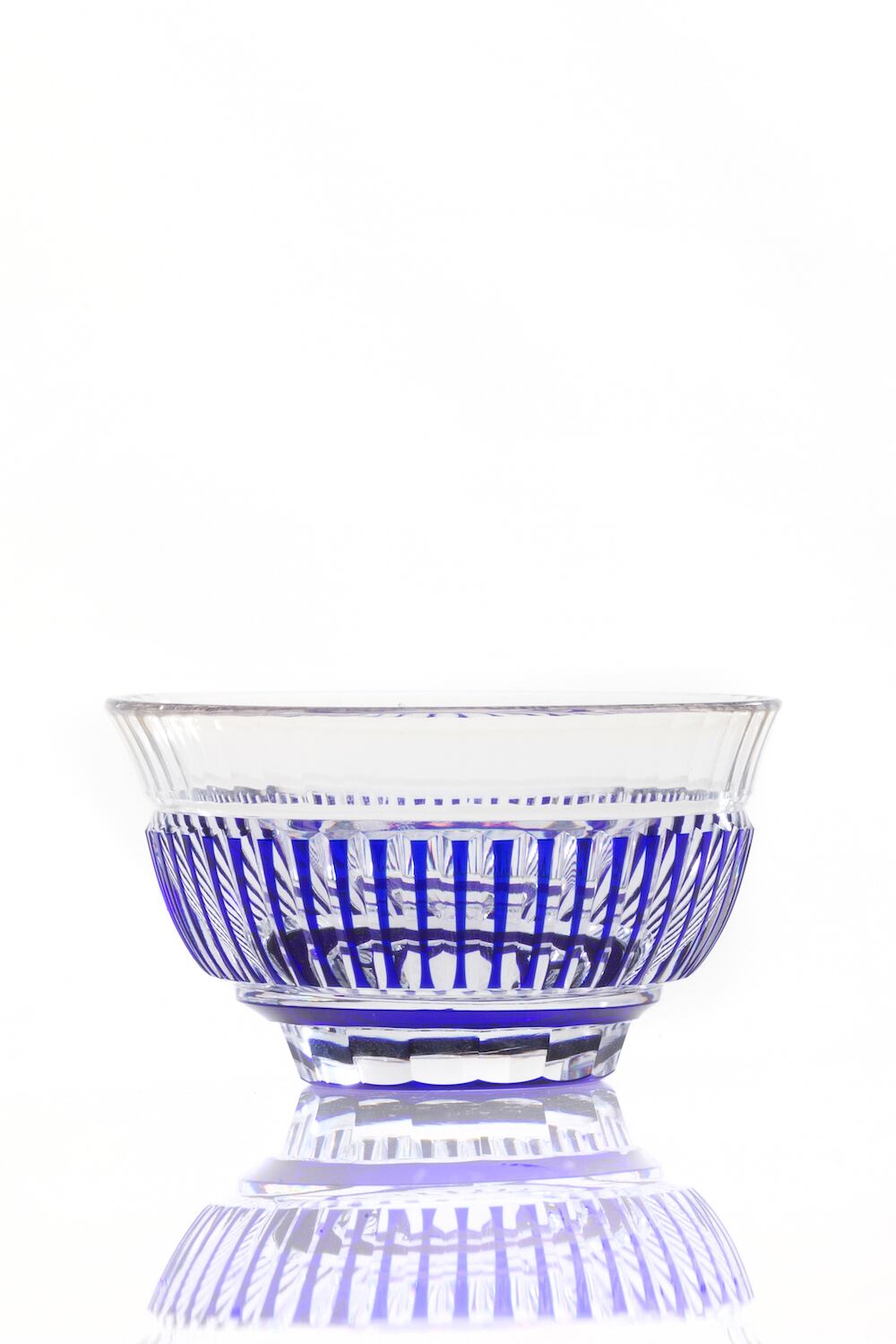 江戸切子 小鉢 【春の光】瑠璃 | 江戸切子『岳茂』～矢部硝子工芸～