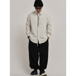 Stripe design shirt C4552